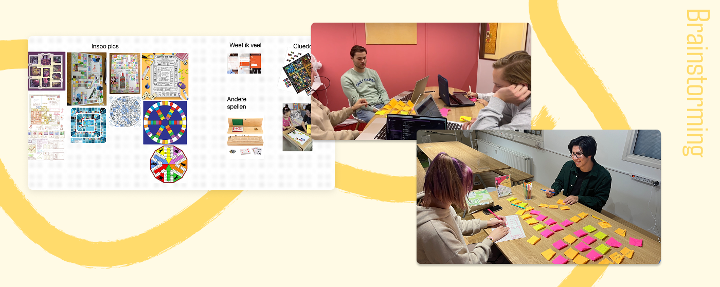 Spelconcept brainstormen